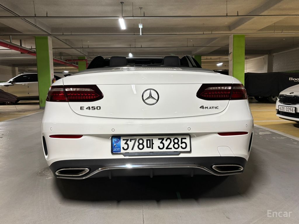 Benz E-Class W213 E450 4MATIC Cabriolet 2022