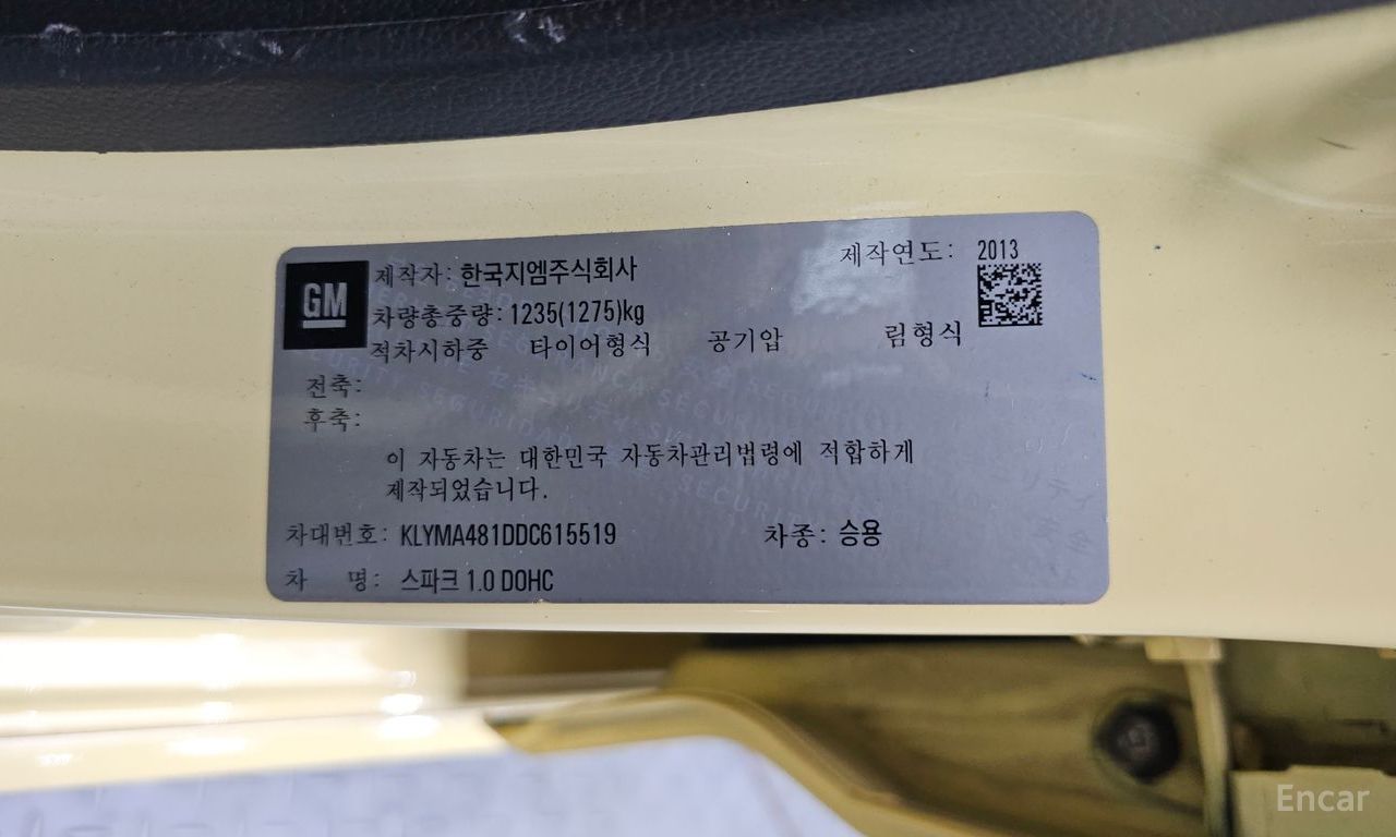 Chevrolet (GM Daewoo) Spark LT 2013