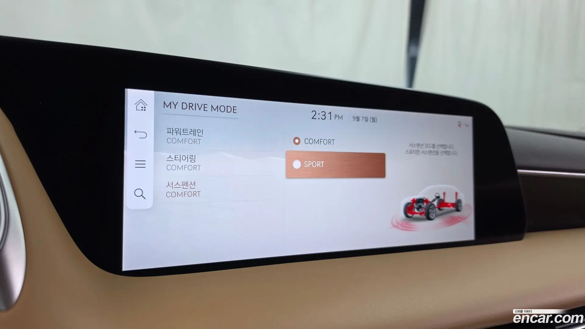 Genesis G90 Gasoline 3.5 Turbo 2WD 2021
