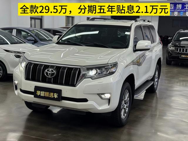 Toyota Prado 2018 3.5L Auto TX-L Rear spare tire