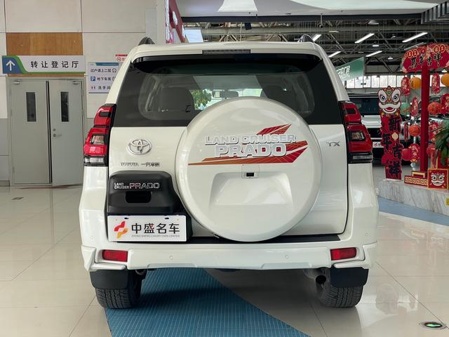 Toyota Prado 2019 3.5L Auto TX-L Premium Plus Rear Mounted Spare Tire