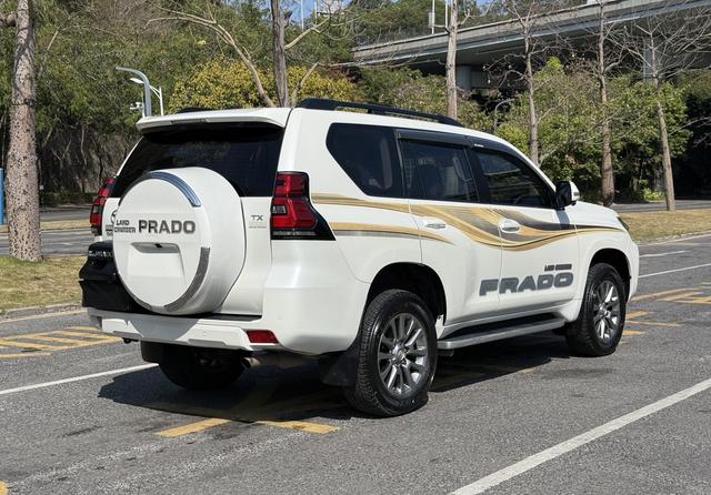 Toyota Prado 2018 3.5L Auto TX-L NAVI Rear spare tire
